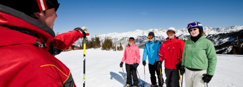 Leren skiën op vakantie